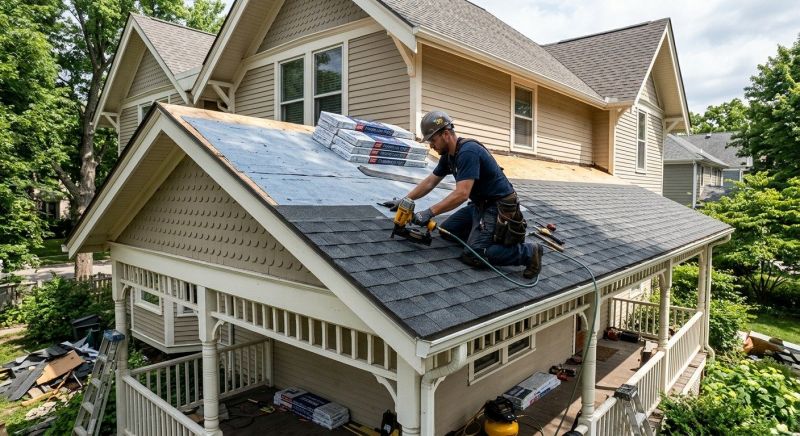 Asphalt Roofing Service in Worcester, MA