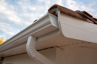 Finished Seamless Gutters