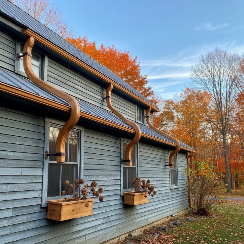 Wood Rain Gutter Installation in Clarksville, TN